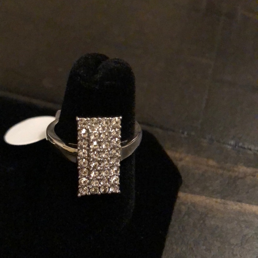 Stainless steel cz ring